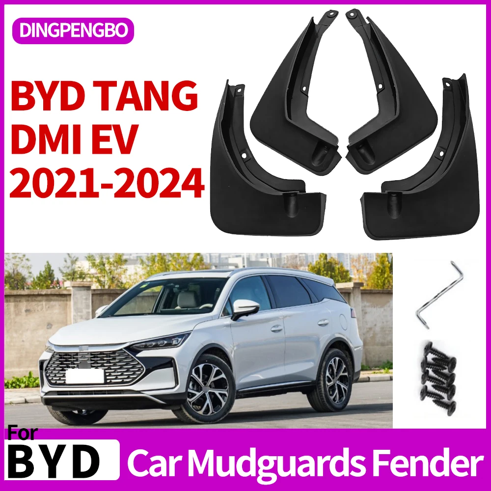 واقيات الطين لـ BYD TANG DMI EV 2021-2024 أجزاء الإطارات واقيات الطين مصدات الإطارات اللوحات الطينية ملحقات حراس العجلات إطار 4x