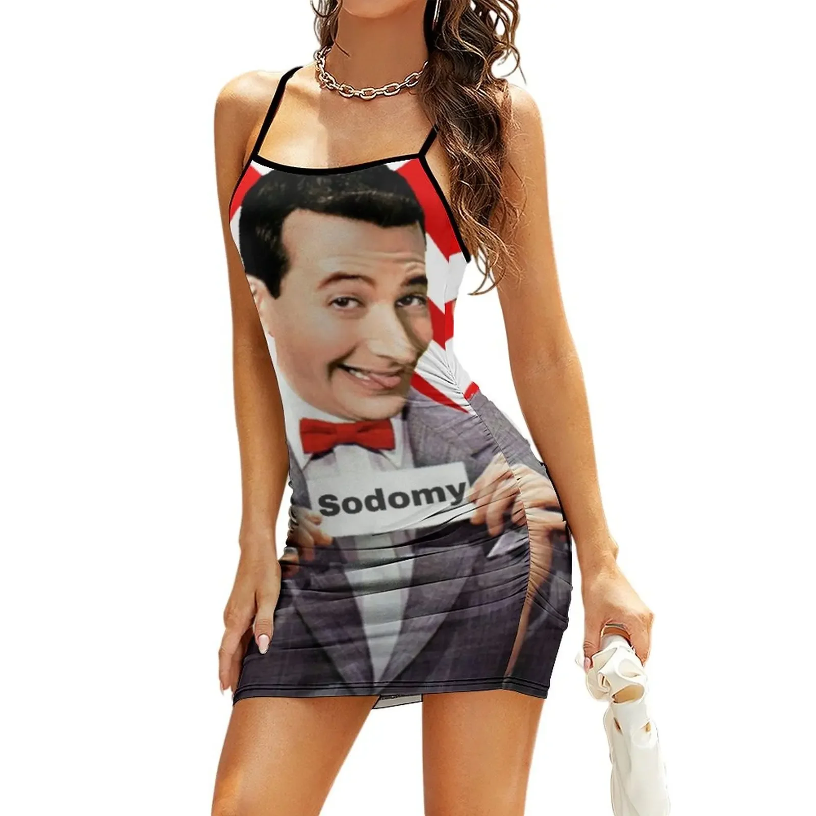 

Pee Wee Herman- Sodomy Sling Dress Women's clothing dress women summer women's summer clothing 2026 Dress for girls