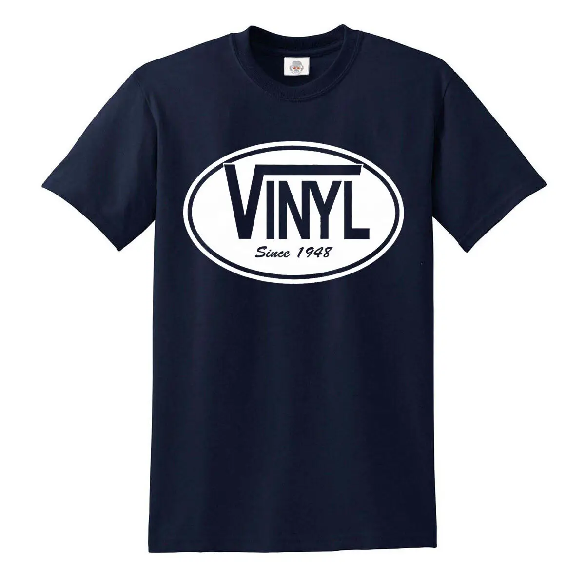 

Vinyl Since 1948 T Shirt Record DJ Cotton Present Novelty Top