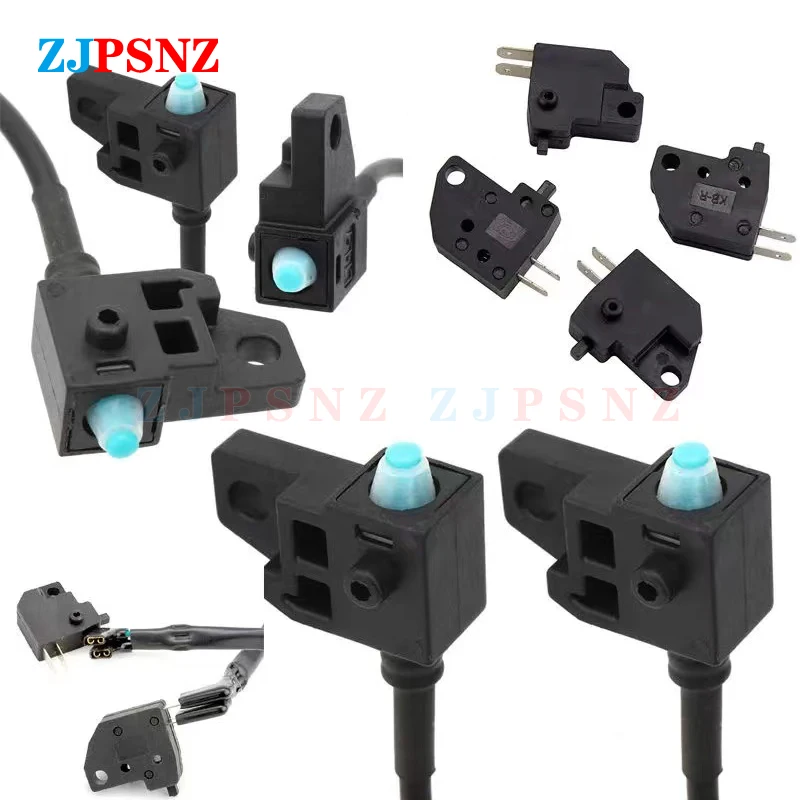 Motorcycle Scooter Right And Left Front Rear Brake Stop Light Switch Press Button Motorcycle E-bike Parts Switches Water Proof