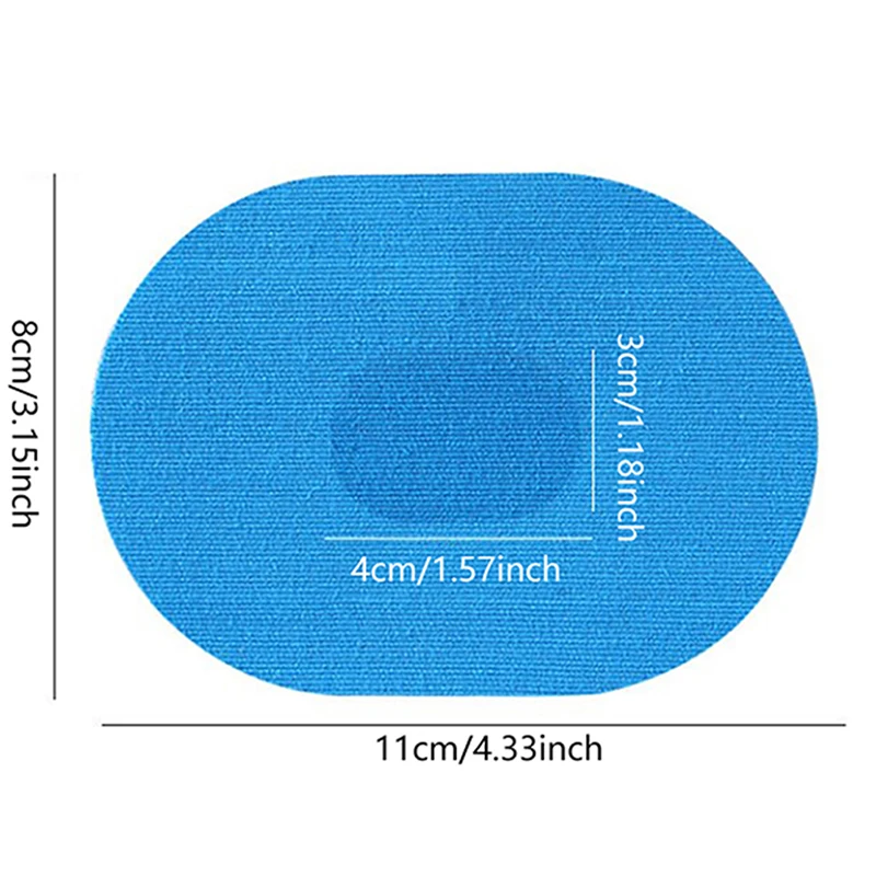 10Pcs Waterproof Adhesive Patches Freestyle Libre Sensor Covers Patch Clear CGM Sweatproof Overpatch Tape Long Lasting