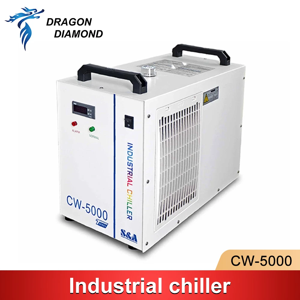 HOT SELL Industry CW5000 Air Water Chiller Cooling For  80W or 100W  CO2 Laser Tube And Engraving Cutting Machine