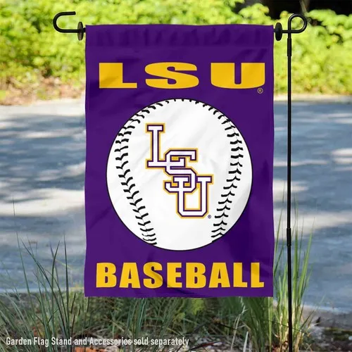 LSU Tigers Baseball Garden Flag Yard Banner zzo