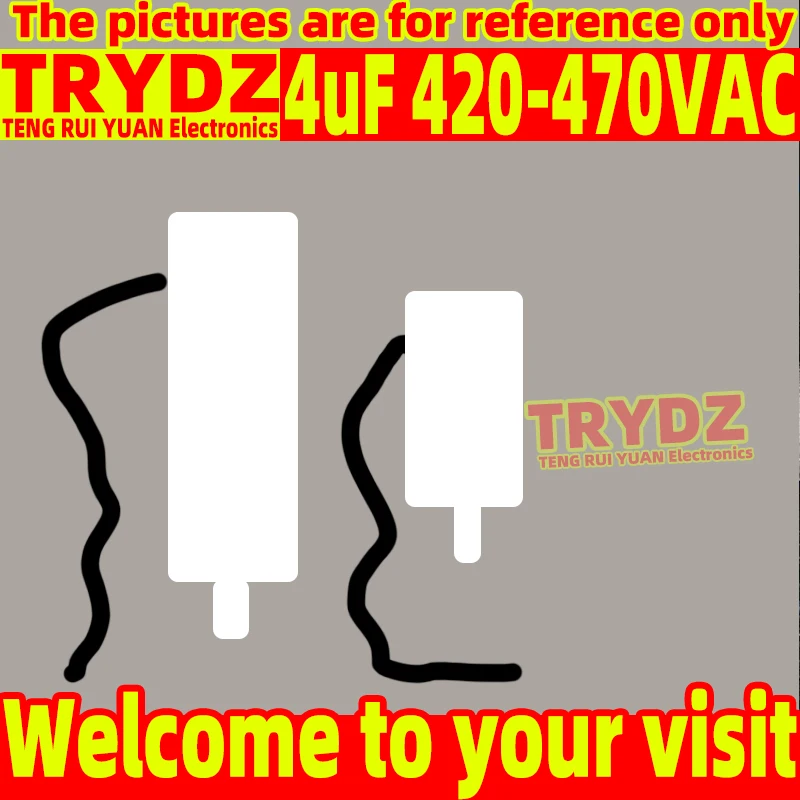 1pcs 4uF 420-470VAC for MKB MKP 4/500 fan starting capacitor