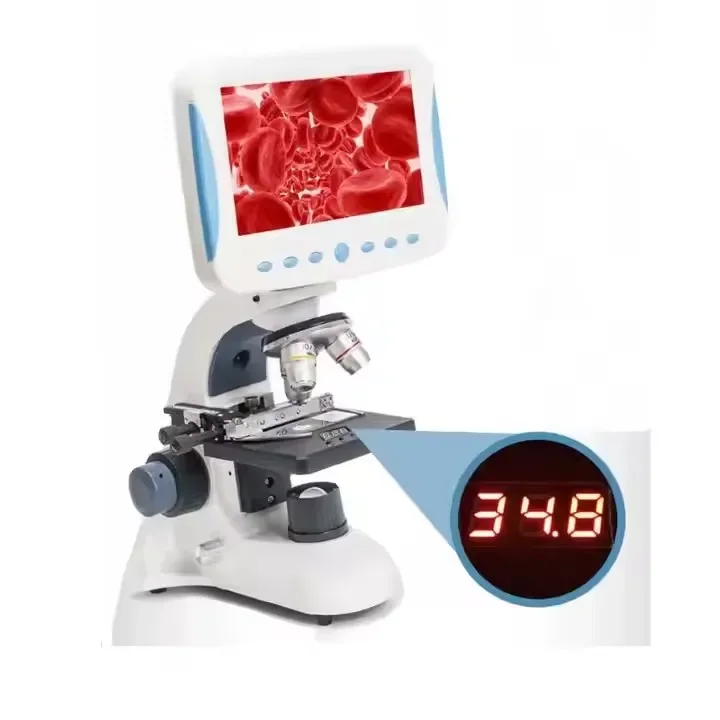 

7-Inch LCD TV version of biological digital microscope with camera Machine