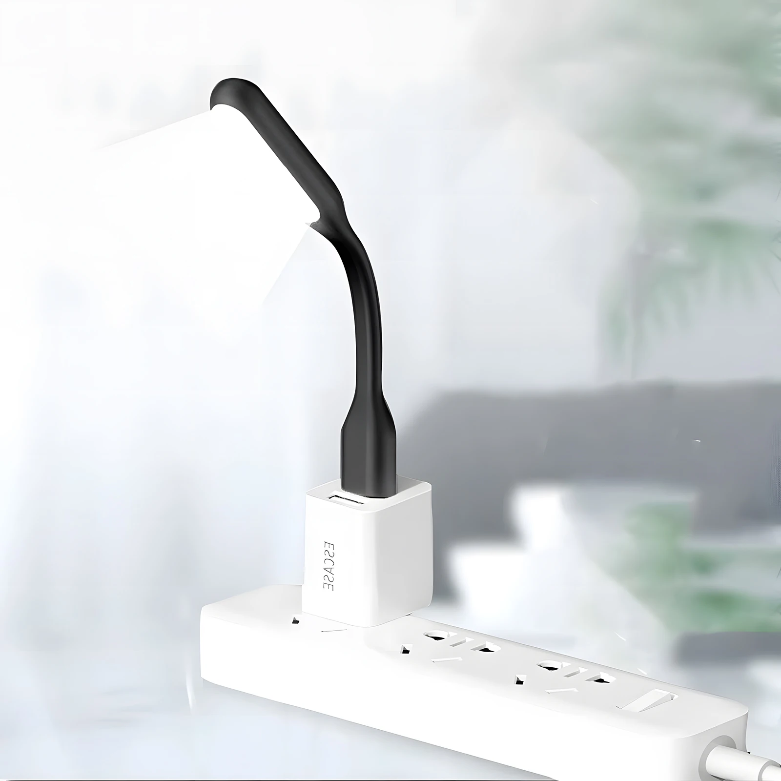 Portable USB LED Mini Book Reading Light Lamp Camp Lamp PC Computer Laptop Mobile Treasure Flexible Bendable Night Light