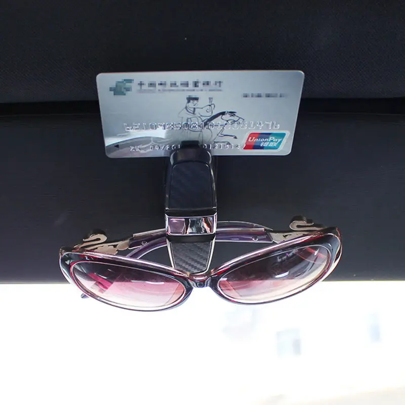 Car Sunglasses Holder Clip Car Glasses Cases Portable for BMW F20 F21 F31 G31 F11 E61 E60 X1 F48 X2 F39 X3 G01 F25 E83 X4 G02 F2