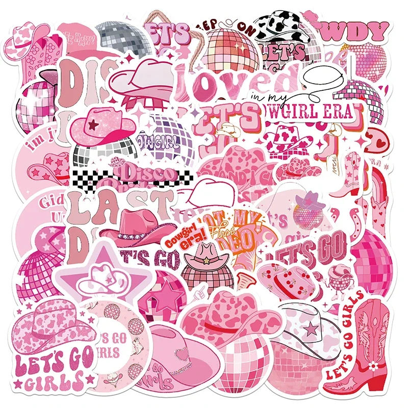 50PCS Pink Style Di…