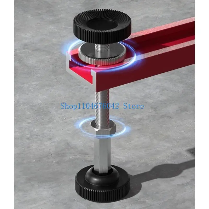 652F Aluminum Alloy Wall Level Holder Easy to Use for Accurate Home Improvement Tasks