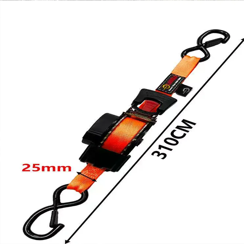 Automatic Rewinding Ratchet Tensioner, Wrapped With Plastic S-hook, DJI XAG Crop Protection Drone Cargo Fixing And Bundling Stra