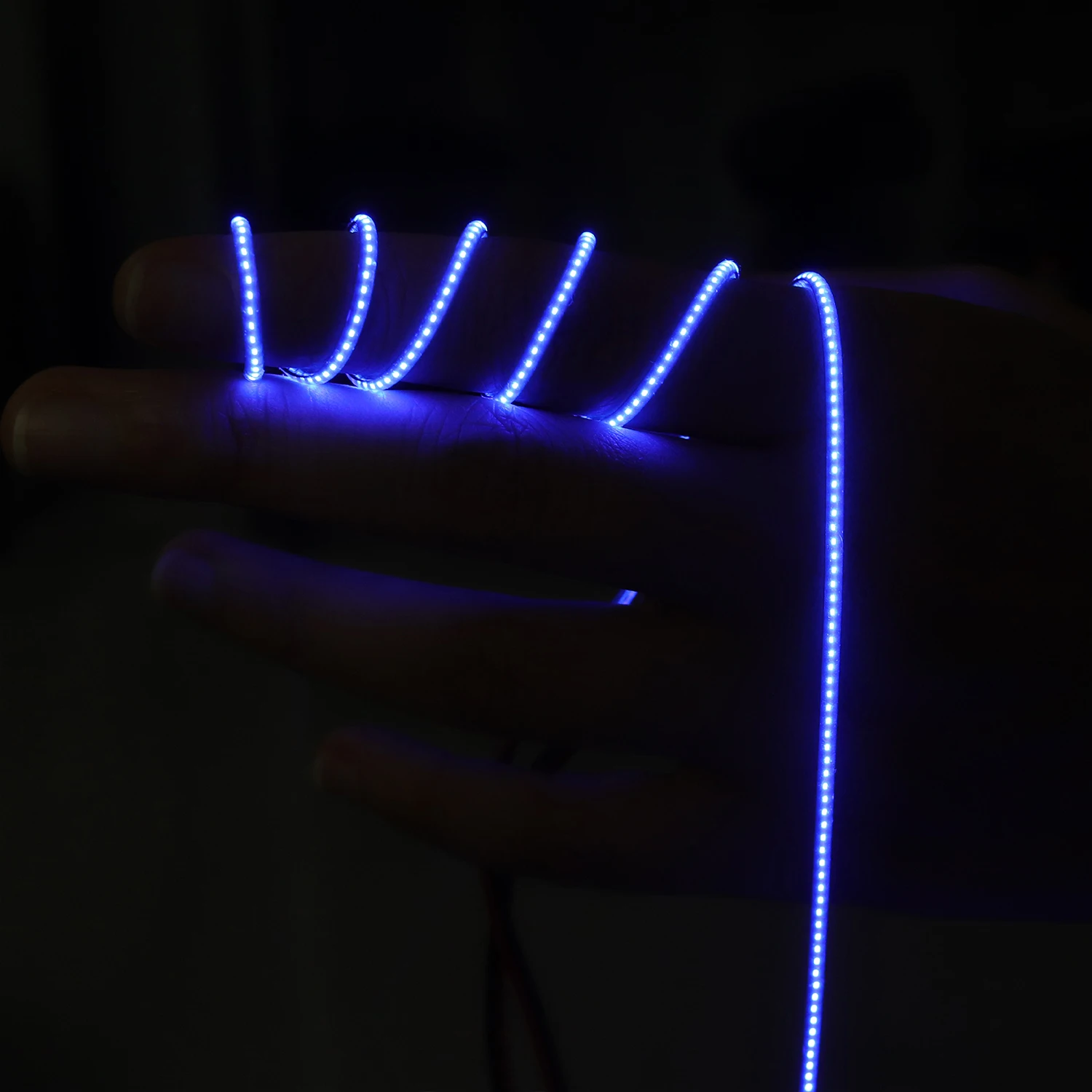 DIY Flexible Cuttable LED Strip Light Multi-Color (290mm) For 1/24 1/18 RC Crawlers SCX24 TRX4M FCX24 FCX18 Upgrade Parts