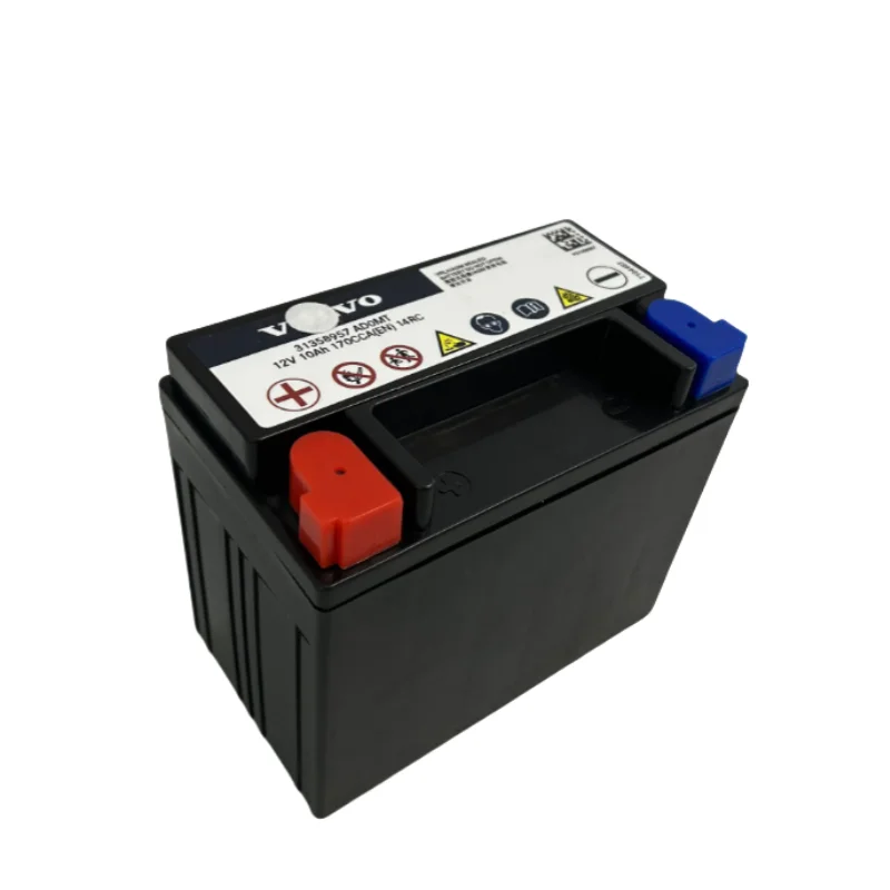 for Volvo V40 V60 V90 S40 S60 S80 S90 XC40 XC60 XC90 auxiliary battery 12v 10BAh replacement AGM car start-stop battery