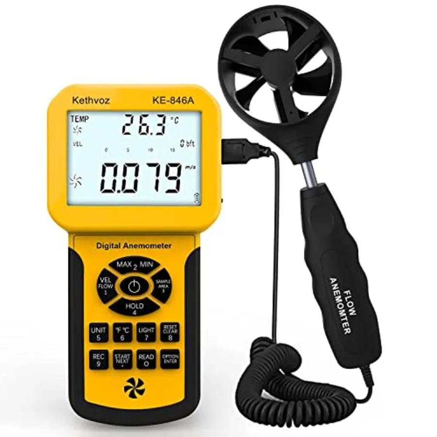 Hvac Anemometer Cfm…