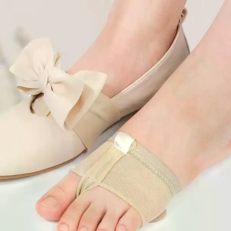 1Pair Belly Ballet Dance Forefoot Pad Protection Toe XS-XL Half Shoes Pad Foot Care Tool Dance Feet Pad Cushion Protector