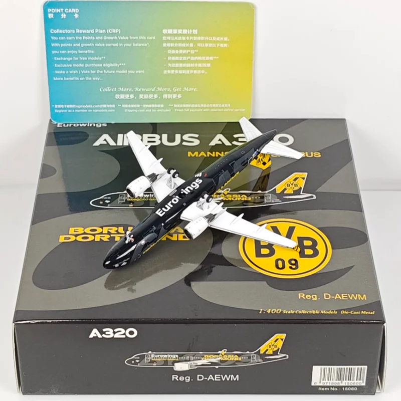 

Модели NG, литые под давлением масштаб 1/400, Eurowings A320-200 D-AEWM, модель самолета из сплава, коллекционные декоративные украшения
