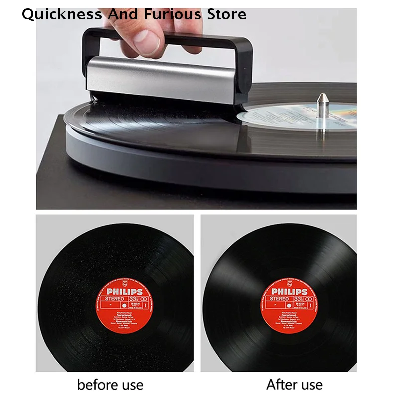 1PC ビニールレコードクリーナーブラシ - CD/LP 用 - Vinyl Record Cleaner のレビューと価格