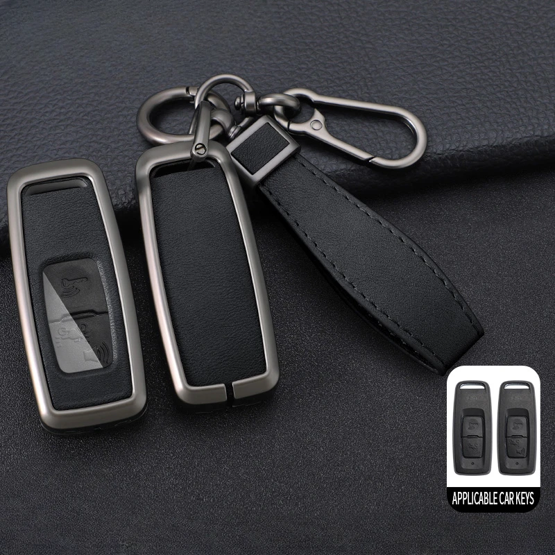 

For Honda Adv 350 PCX 125 PCX160 AV 350 SH350i VISION 110 2021 2022 2023 Zinc Alloy Leather Remote Key Case Cover Shell Holder