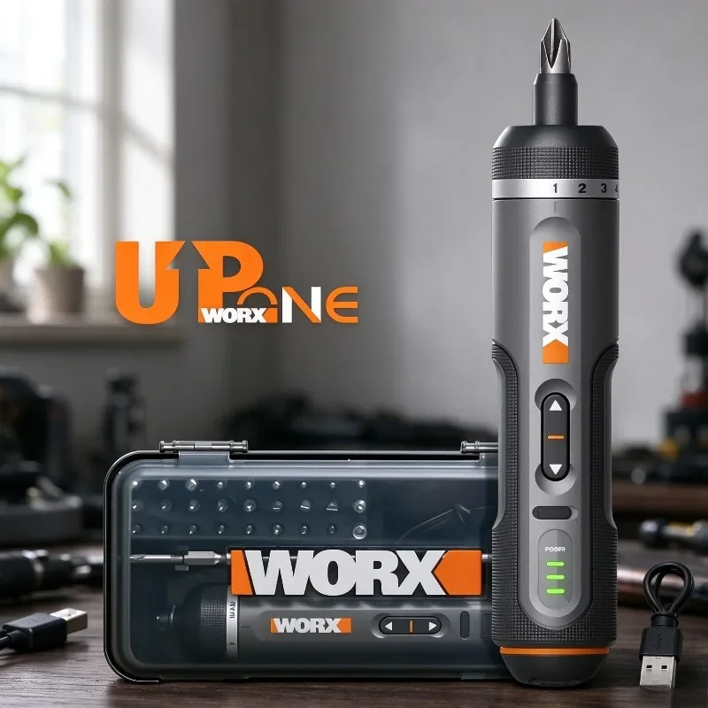 WORX WX242 Electrical Screwdriver Set Smart Cordless Electric Screwdrivers USB Rechargeable Hand Drill Tools Home Office Repair