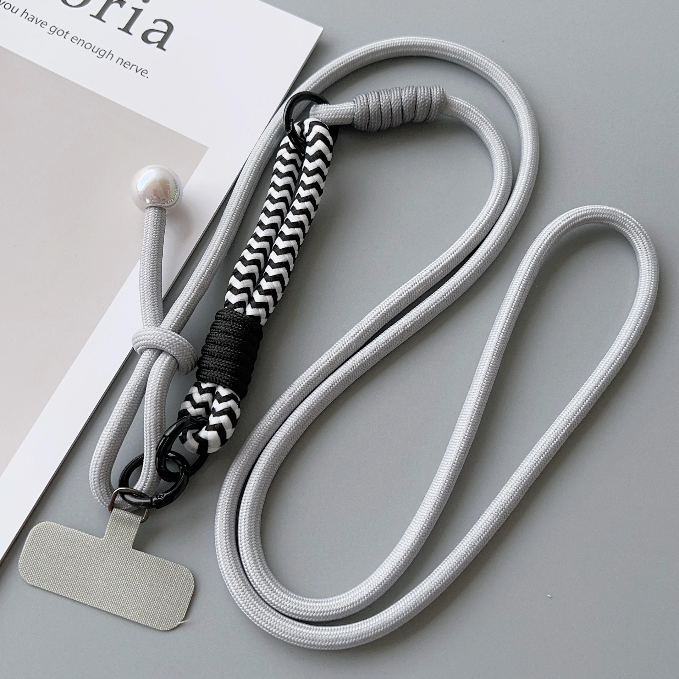 Simple Two-in-one Mobile Phone Lanyard