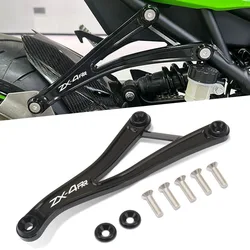 Motorcycle Foot Peg Exhaust Hanger Bracket Rear Footrest Blanking Plate Fit For ZX-4R ZX-4RR ZX4R ZX4RR 2023 2024