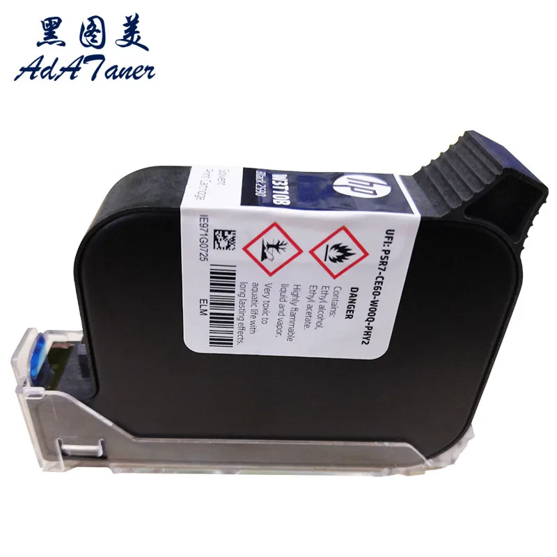 

Original New Black Fast Dry Eco Ink Cartridge For HP 2590 W3T10B Handheld Inkjet Printer Solvent Black Quick-drying