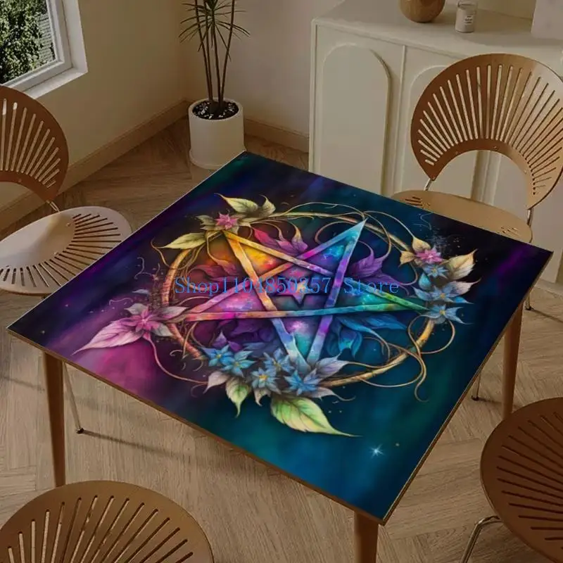 

5asd Многофункциональная карта Таро, крышка стола, алтари, украшения, скатерть Таро, маятники, гадания, алтари, скатерть