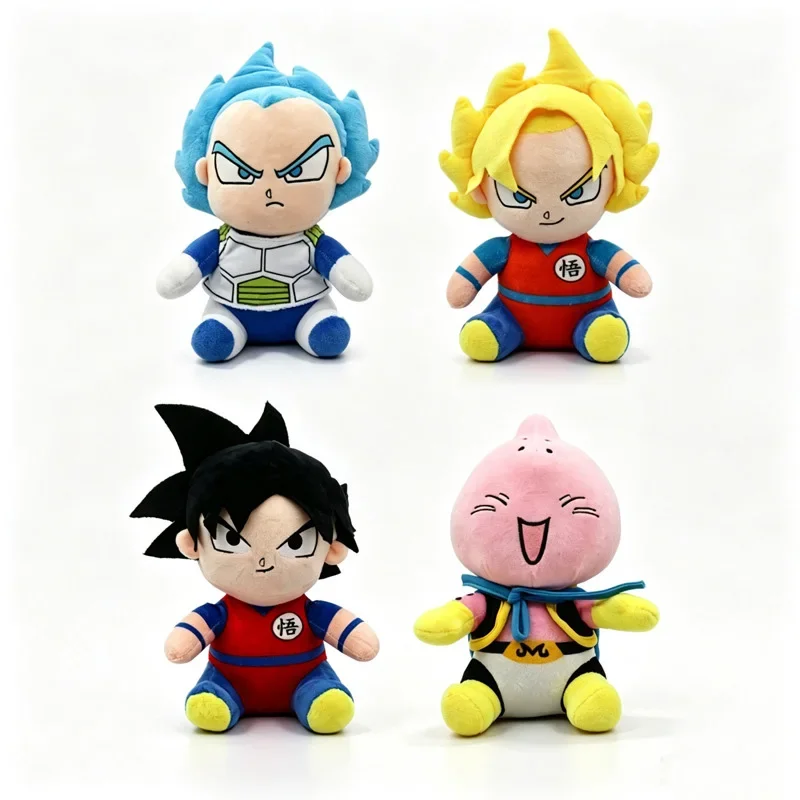 New Dragon Ball Son Goku Vegeta High Beauty Creative Personality Plush Toy Anime Cartoon Cute Doll Doll Ornaments Birthday Gift