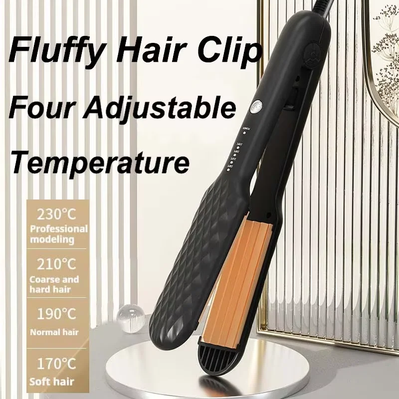 Curler Is Used For Voluminous Hairstyles Wavy Curls Plates It Is Suitable Suitable 4 Temperature Settings For All Hair Types