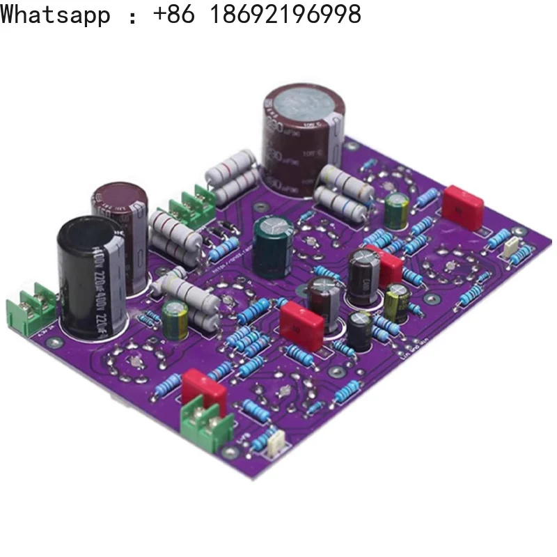 Dynaco 6P14 EL84 10WX2 Amplificador Estéreo Push-Pull con Tubos de Vacío, Placa de Circuito, Módulo Preamplificador ECC83 para Equipos de Audio