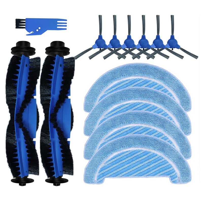 Para conga 1099/conga 1990 conectado robô aspirador de pó peças reposição principal escova lateral filtro hepa panos mop