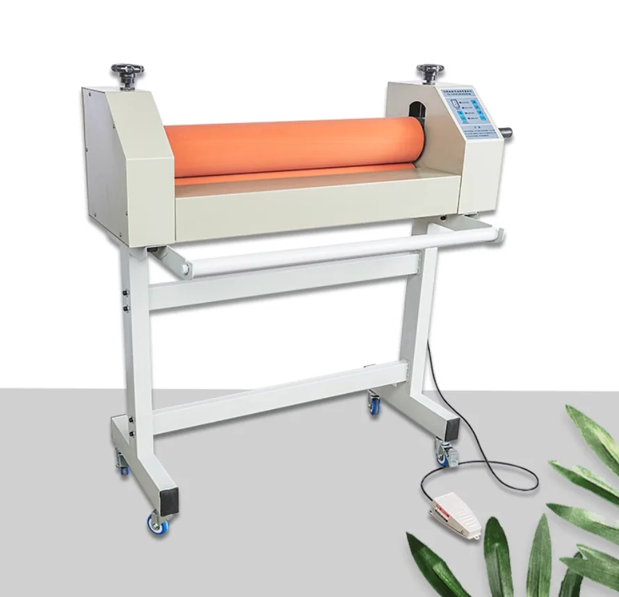 電気コールド ロール ラミネーター 650mm 25 インチの頑丈な大型ラミネーター