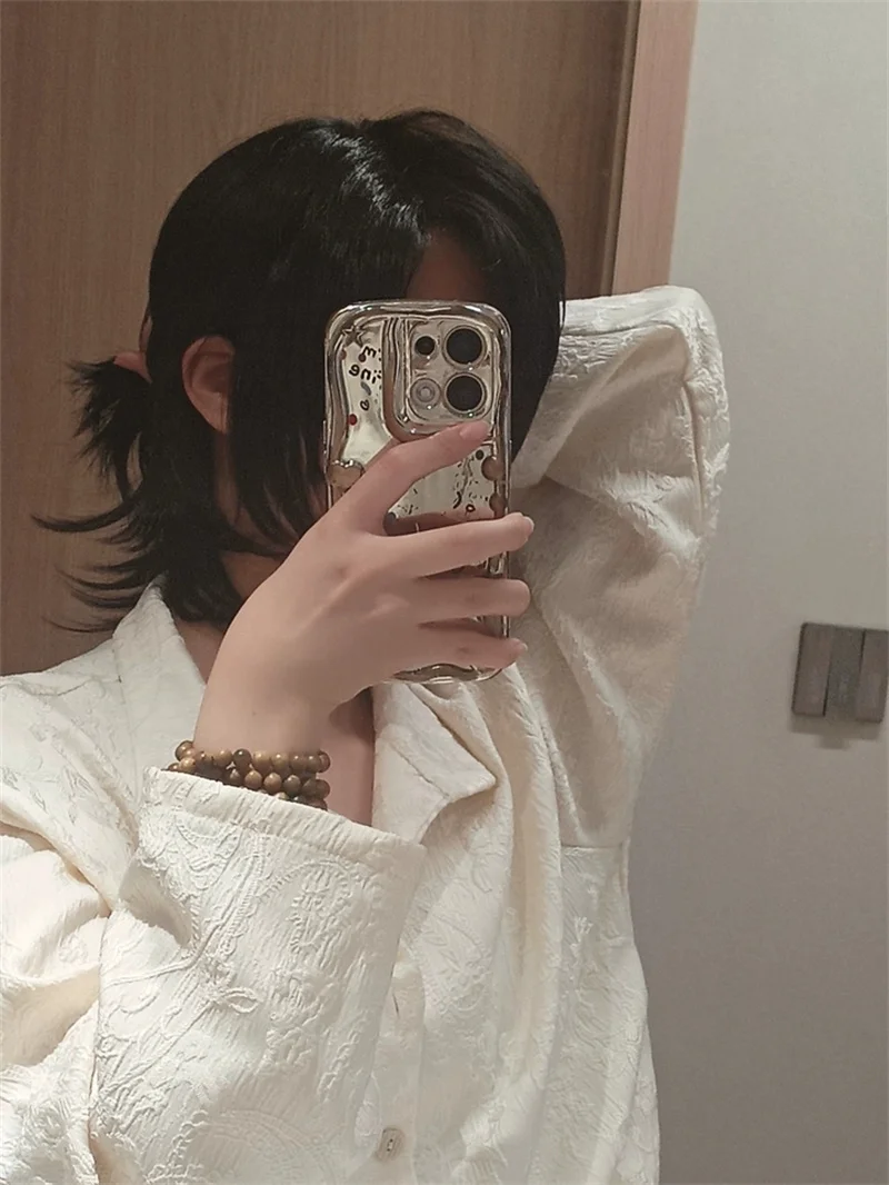 1 قطعة الحد الشيطان لعبة الوقت وكيل تشنغ شياوشي شعر مستعار تأثيري رابط انقر قصيرة شعر مستعار أسود هالوين كرنفال حفلة أنيمي الدعائم