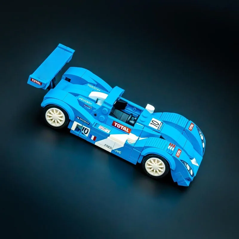 MOC-237689 جديد B98 الكلاسيكية الرياضية سباق السيارات بنة نموذج، 166 أجزاء، الأولاد الأطفال عيد ميلاد بناء الالعاب العملاقة هدية