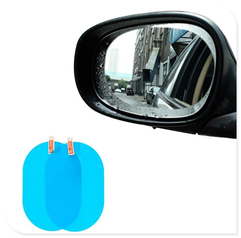 2PCS Car Rearview Mirror Anti-Fog Membrane styling for BMW E39 E90 E36 E60 E34 E30 F30 F10 X5 E53 E46 