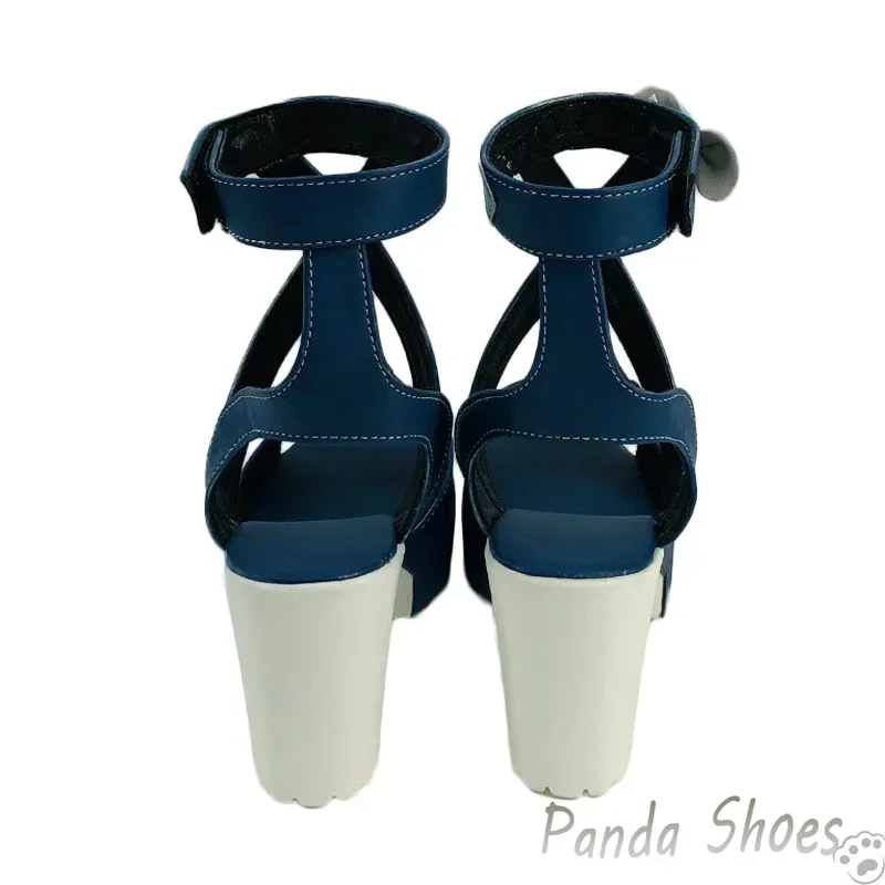 Genshinimpact Jean 코스프레 신발 애니메이션 게임 Cos 롱 부츠 Jean Gunnhildr 코스프레 의상 콘 할로윈 파티를위한 신발