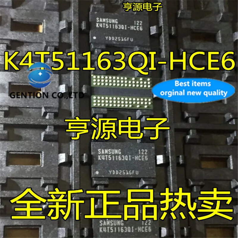 

5 шт. K4T51163QI-HCE6 K4T511630I-HCE6 в наличии 100% новые и оригинальные