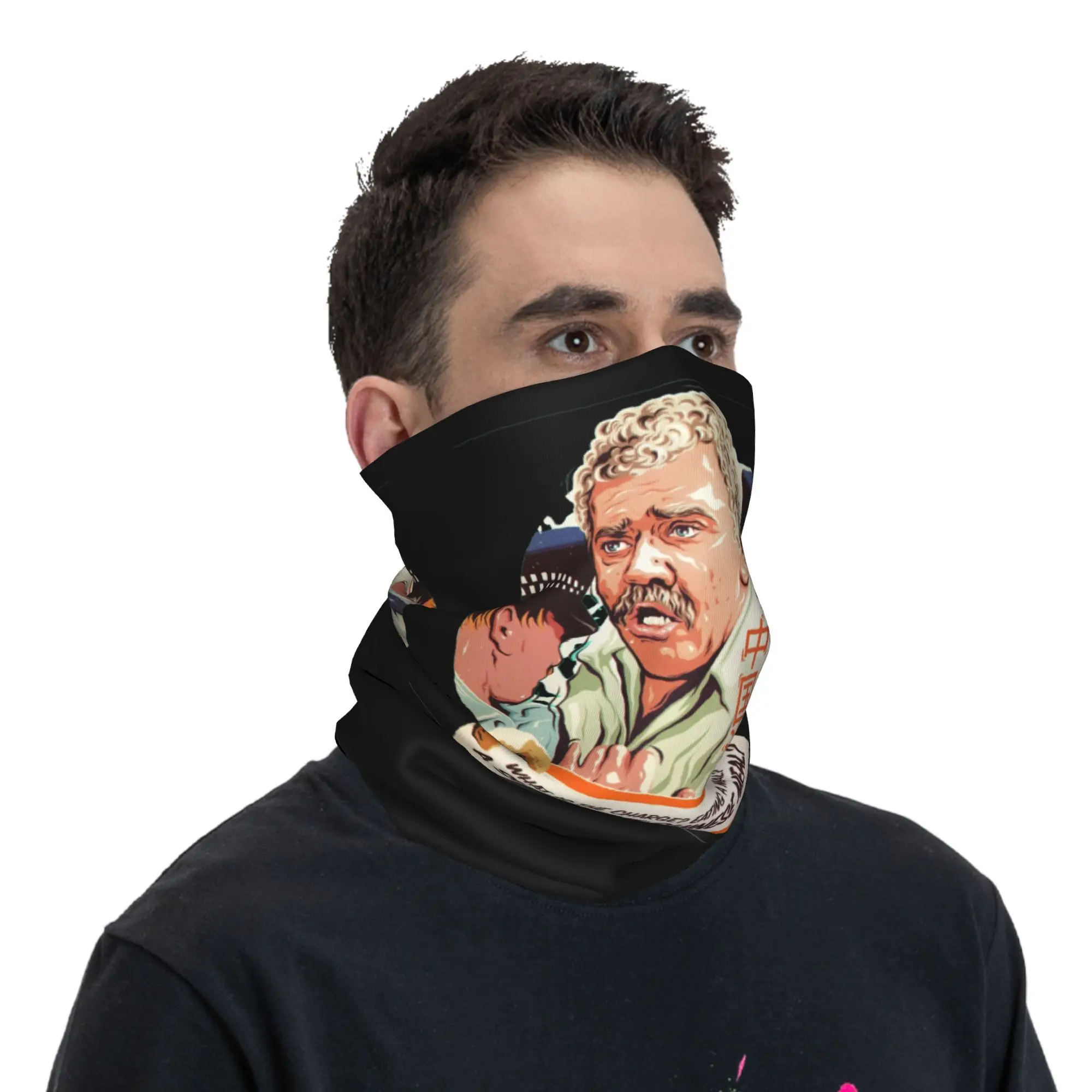 A Succulent Chinese Meal Bandana Neck Cover Printed Wrap Scarf Multi-use Cycling Scarf Cycling For Men Women Adult All Season