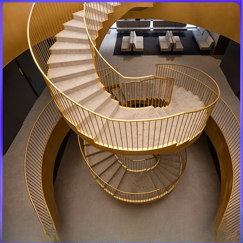 

Steel and wood suspended stairs, iron pipe suspended stairs, indoor suspended stairs