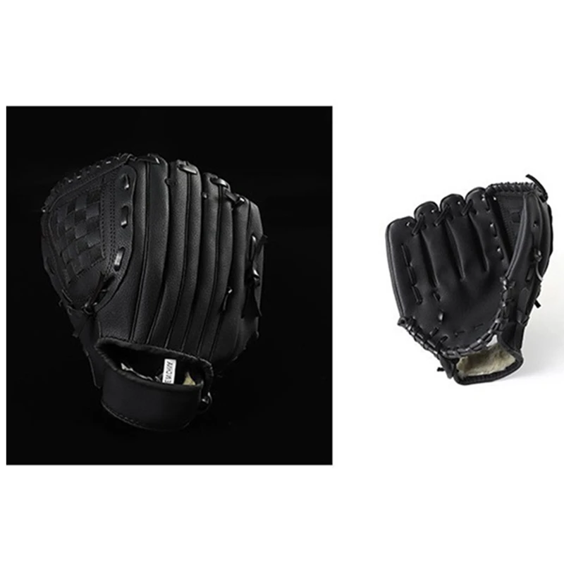 Sports 2 Colors Baseball Glove Softball Right Hand For Adult Train