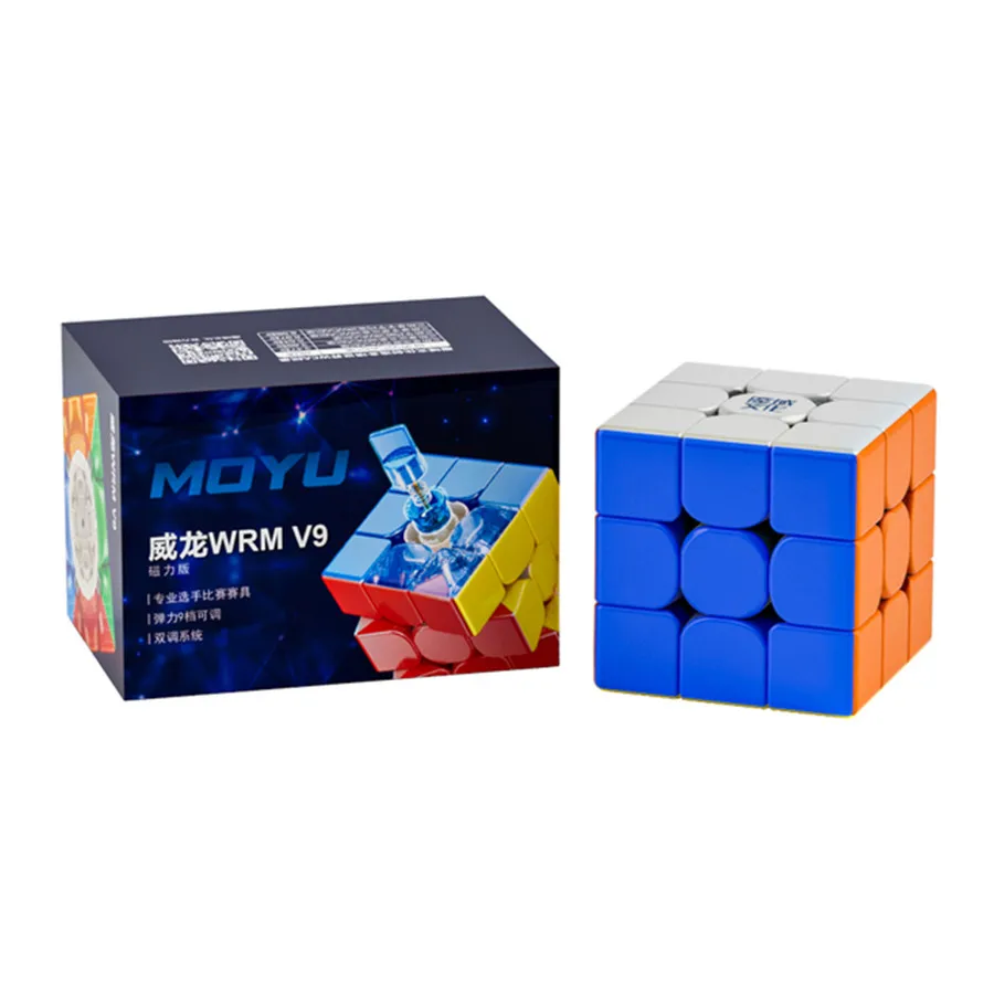 Moyu Weilong Magnetic Speed Cube 3x3 - Casse-tête de Vitesse Magnétique Haut de Gamme - Jouet Anti-Stress & Compétition - Cadeaux - Jeux - Jouets