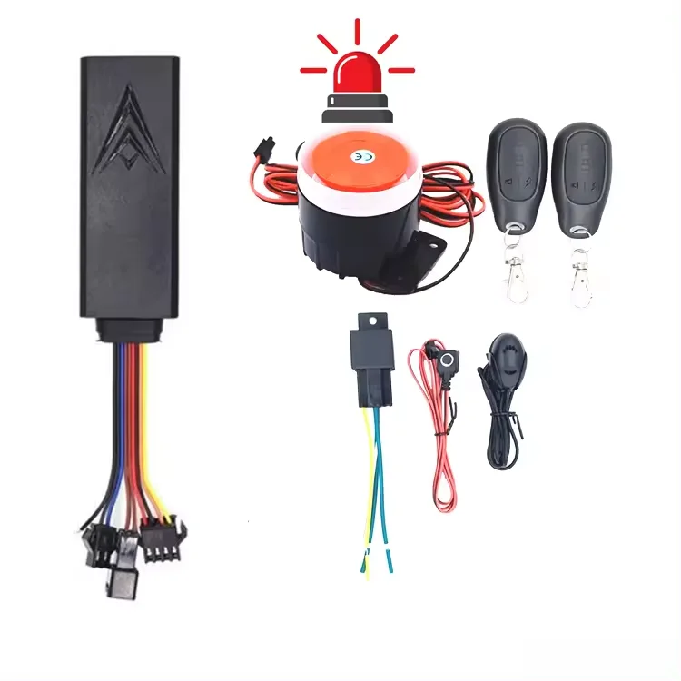 2G Mini Anti-theft Car Alarm Global Positioning System Tracking Device Positioner with Remote Control Lock Car