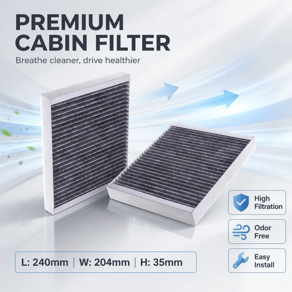 2pcs/For Buick CASCADA ENCORE LACROSSE REGAL EXCELLE GL6 VELITE 6 Cabin Air Filter 26669013, 26685732 / Auto Parts