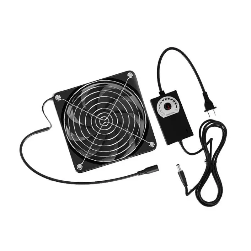 

R53C Versatile 12V Router Cooling Fan For Router Cabinets And Animal Shelters