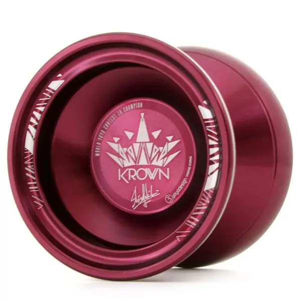 Hong Kong C3 Crown 2019 Alloy YoYo 1A krown YOYO Emperor\'s Crown Yoyo Ball CNC Professional Competition