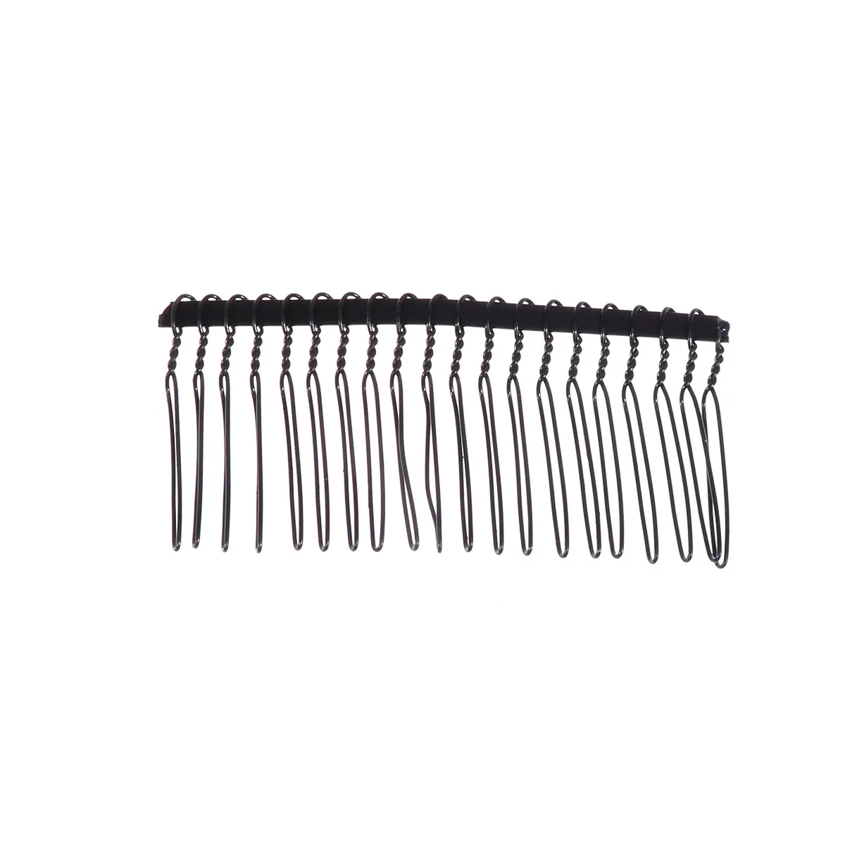 5Pcs Hair Comb Inserted Metal Hair Combs Black Elegant Headdress for Weddings Prom Party Daily Use Inserted Comb