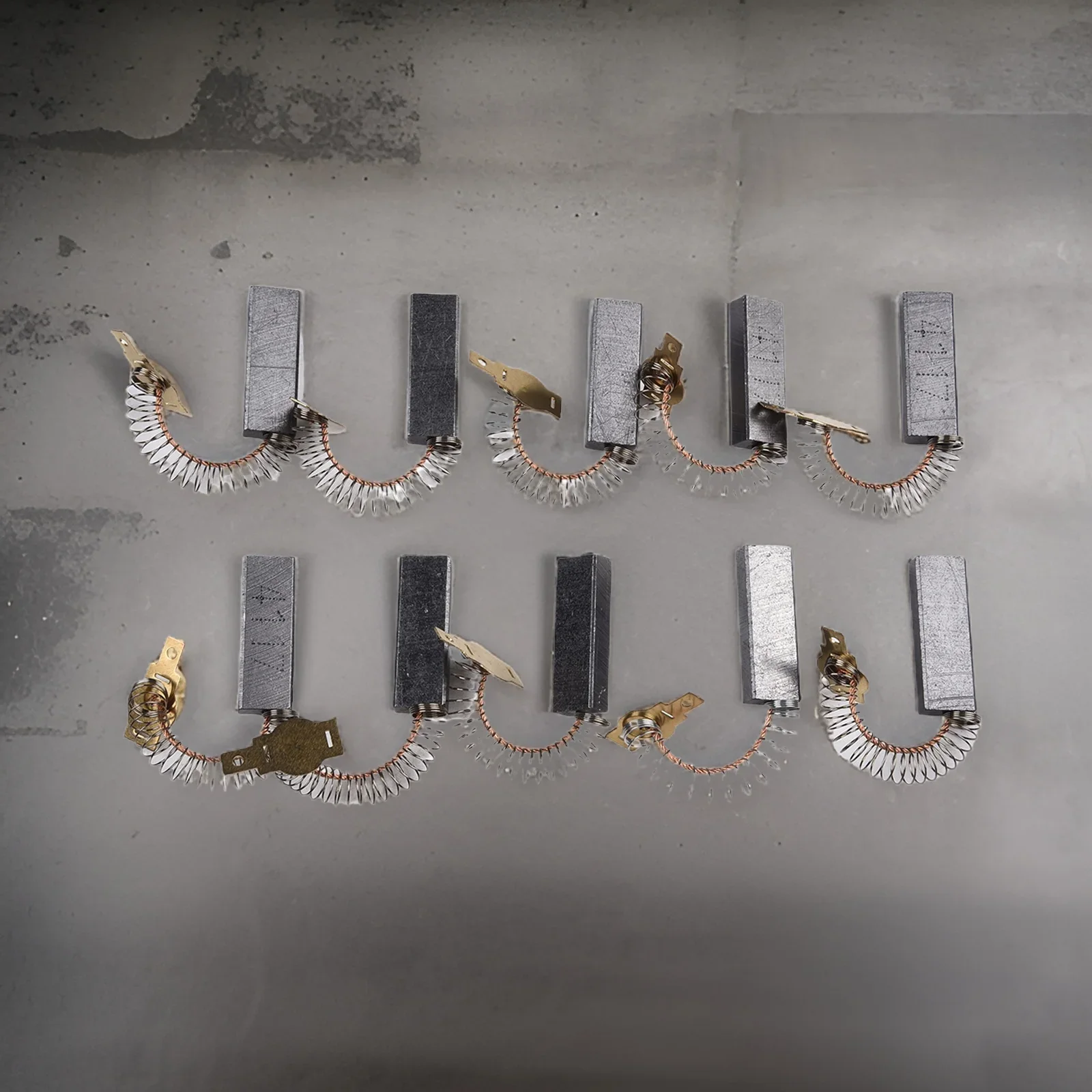 Spazzole di carbone per motori di ricambio per utensili elettrici 32x11x6mm adatte per aspirapolvere e accessori per smerigliatrici a motore elettrico