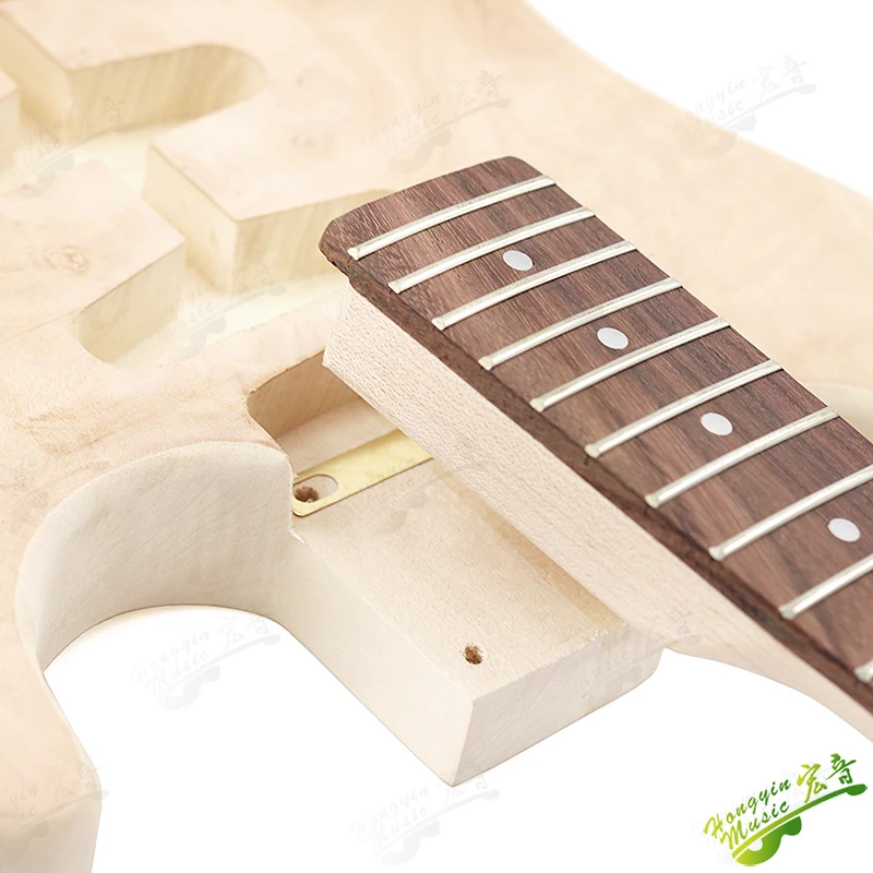 HUATOOL Guitar Neck Shim Metal Heightening Gasket, Square Neck Body Connecting Steel Plate for Guitar & Bass Repair Accessories