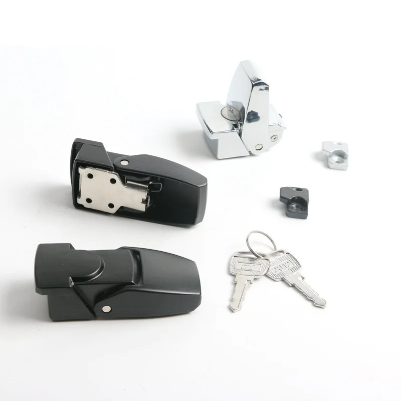 Cabinet Lock DKS-1 Buckle Cabinet Door Lock Chassis Lock Hidden Lock Buckle With Key Sub Black