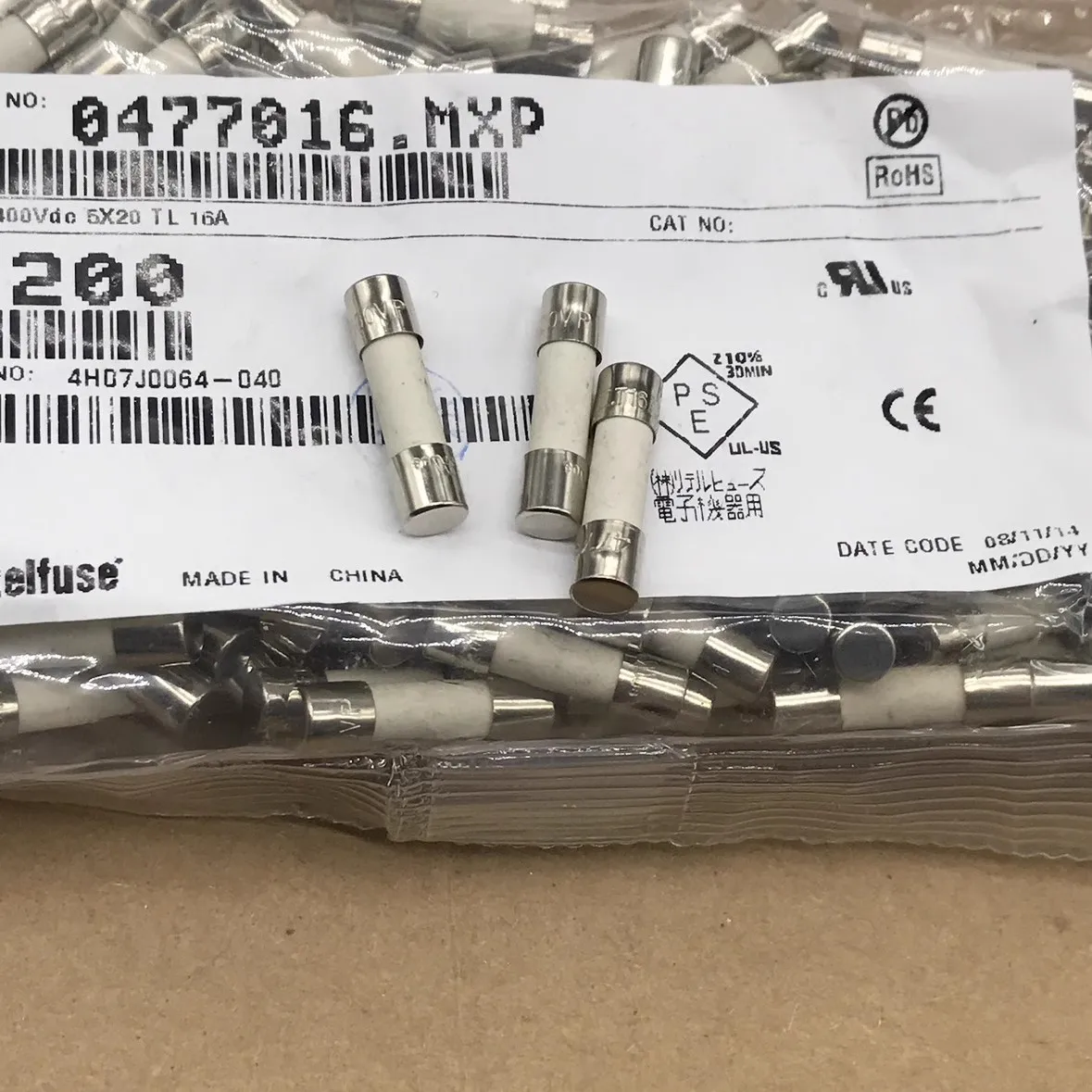 10pcs/lot 04773.15MXP  0477 5*20 Ceramic fuse tube 500V Fuse T1A 2A 3.15A 4A 5A 6.3A 8A 10A 12A 16A