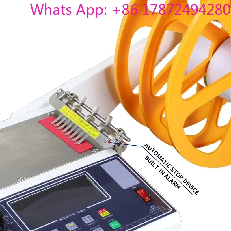 Automatic Computerized Tape Cutting Machine Cold and Hot Zipper Cutting velcr Automatic Cutting Ribbon Machine Elastic Band